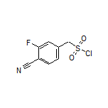 (4-Cyano-3-fluorophenyl)methanesulfonyl Chloride