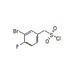 (3-Bromo-4-fluorophenyl)methanesulfonyl Chloride