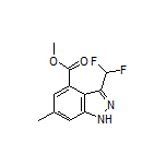 Methyl 3-(Difluoromethyl)-6-methyl-1H-indazole-4-carboxylate
