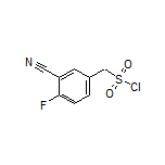 (3-Cyano-4-fluorophenyl)methanesulfonyl Chloride