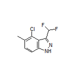 4-Chloro-3-(difluoromethyl)-5-methyl-1H-indazole