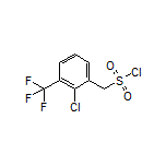 [2-Chloro-3-(trifluoromethyl)phenyl]methanesulfonyl Chloride