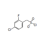 (4-Chloro-2-fluorophenyl)methanesulfonyl Chloride