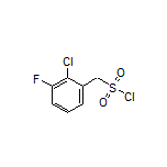 (2-Chloro-3-fluorophenyl)methanesulfonyl Chloride