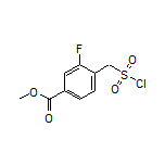 Methyl 4-[(Chlorosulfonyl)methyl]-3-fluorobenzoate