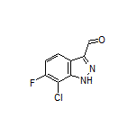 7-Chloro-6-fluoro-1H-indazole-3-carbaldehyde
