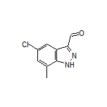 5-Chloro-7-methyl-1H-indazole-3-carbaldehyde