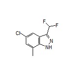 5-Chloro-3-(difluoromethyl)-7-methyl-1H-indazole