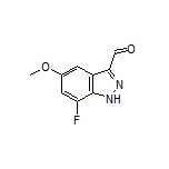 7-Fluoro-5-methoxy-1H-indazole-3-carbaldehyde