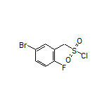 (5-Bromo-2-fluorophenyl)methanesulfonyl Chloride