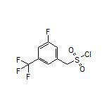 [3-Fluoro-5-(trifluoromethyl)phenyl]methanesulfonyl Chloride