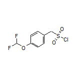 (4-(Difluoromethoxy)phenyl)methanesulfonyl Chloride