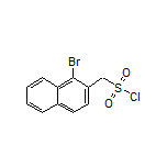 (1-Bromonaphthalen-2-yl)methanesulfonyl Chloride