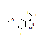 3-(Difluoromethyl)-7-fluoro-5-methoxy-1H-indazole