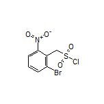 (2-Bromo-6-nitrophenyl)methanesulfonyl Chloride
