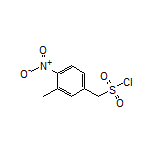 (3-Methyl-4-nitrophenyl)methanesulfonyl Chloride