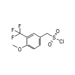 [4-Methoxy-3-(trifluoromethyl)phenyl]methanesulfonyl Chloride