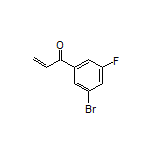 1-(3-Bromo-5-fluorophenyl)prop-2-en-1-one