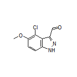 4-Chloro-5-methoxy-1H-indazole-3-carbaldehyde