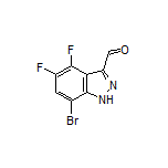 7-Bromo-4,5-difluoro-1H-indazole-3-carbaldehyde