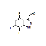 4,6,7-Trifluoro-1H-indazole-3-carbaldehyde