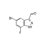 5-Bromo-7-fluoro-1H-indazole-3-carbaldehyde
