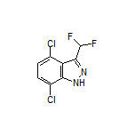 4,7-Dichloro-3-(difluoromethyl)-1H-indazole