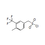 [4-Methyl-3-(trifluoromethyl)phenyl]methanesulfonyl Chloride