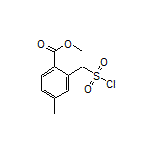Methyl 2-[(Chlorosulfonyl)methyl]-4-methylbenzoate