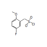 (5-Fluoro-2-methoxyphenyl)methanesulfonyl Chloride