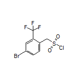 [4-Bromo-2-(trifluoromethyl)phenyl]methanesulfonyl Chloride