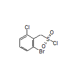 (2-Bromo-6-chlorophenyl)methanesulfonyl Chloride