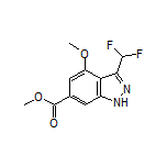 Methyl 3-(Difluoromethyl)-4-methoxy-1H-indazole-6-carboxylate
