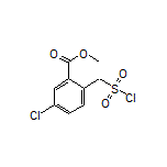 Methyl 5-Chloro-2-[(chlorosulfonyl)methyl]benzoate