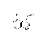4-Fluoro-7-methyl-1H-indazole-3-carbaldehyde