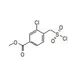 Methyl 3-Chloro-4-[(chlorosulfonyl)methyl]benzoate