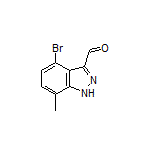 4-Bromo-7-methyl-1H-indazole-3-carbaldehyde