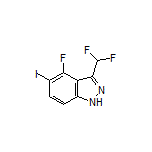 3-(Difluoromethyl)-4-fluoro-5-iodo-1H-indazole