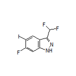 3-(Difluoromethyl)-6-fluoro-5-iodo-1H-indazole