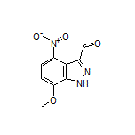 7-Methoxy-4-nitro-1H-indazole-3-carbaldehyde