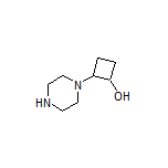 2-(Piperazin-1-yl)cyclobutanol