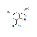 Methyl 5-Bromo-3-formyl-1H-indazole-7-carboxylate