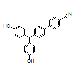 4’-[Bis(4-hydroxyphenyl)methyl]-[1,1’-biphenyl]-4-carbonitrile