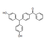 [4-[Bis(4-hydroxyphenyl)methyl]phenyl](phenyl)methanone