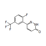 6-[2-Fluoro-5-(trifluoromethyl)phenyl]pyridazin-3(2H)-one