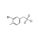 (3-Bromo-4-methylphenyl)methanesulfonyl Chloride