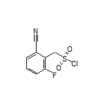 (2-Cyano-6-fluorophenyl)methanesulfonyl Chloride