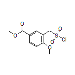 Methyl 3-[(Chlorosulfonyl)methyl]-4-methoxybenzoate