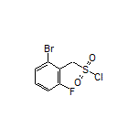 (2-Bromo-6-fluorophenyl)methanesulfonyl Chloride