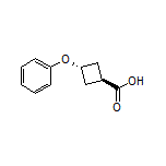 trans-3-Phenoxycyclobutanecarboxylic Acid